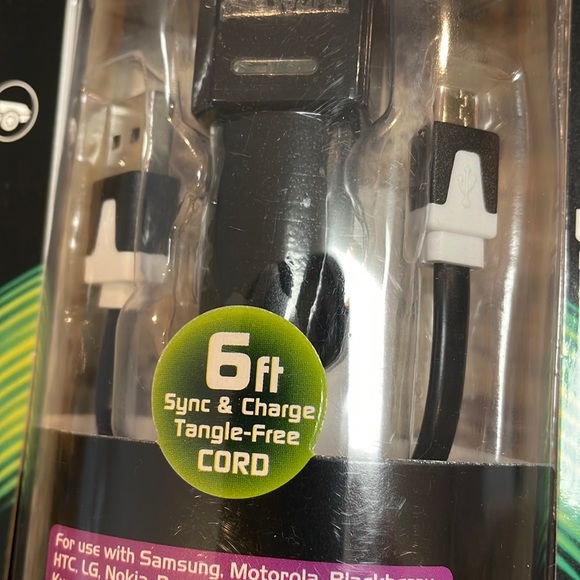 Duracell Hi-Performance Micro USB Car Charger. Dual Ports. 3.1 Amp. 6ft … - Picture 4 of 7